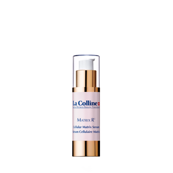 Flesje La Colline Matrix R3 Cellular Matrix Serum van 30ML met pompdispenser.